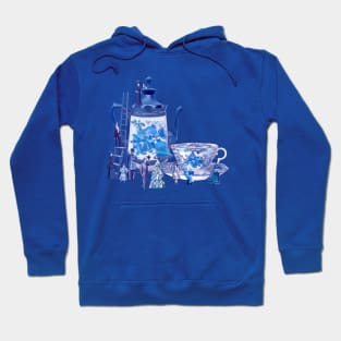 Victorian Coffee (Delft Blue Edition) Hoodie